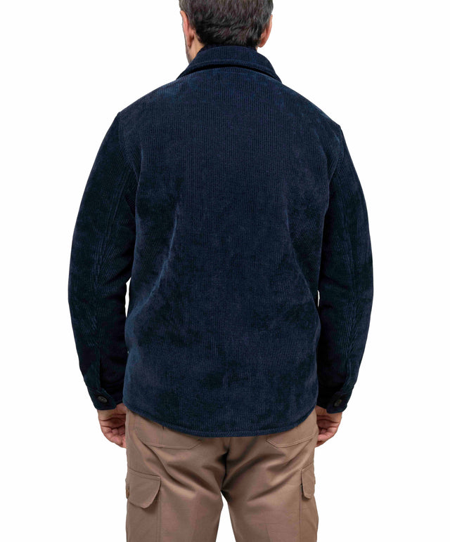 Giaccone Saint Barth - Work velluto Blu