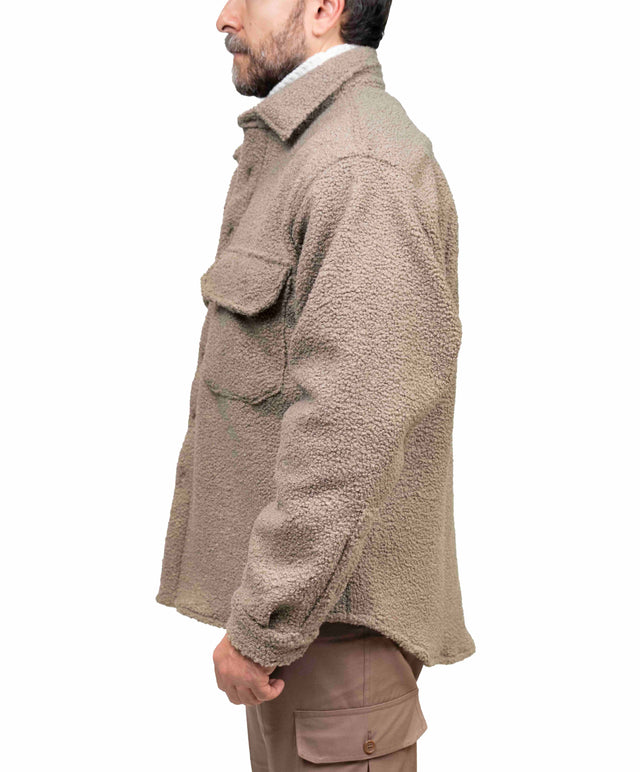 Overshirt Whitesand - sabbia