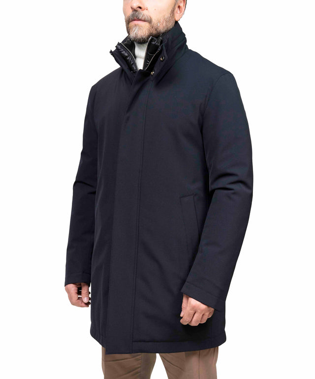 Giaccone Montecore tessuto tecnico - Blu