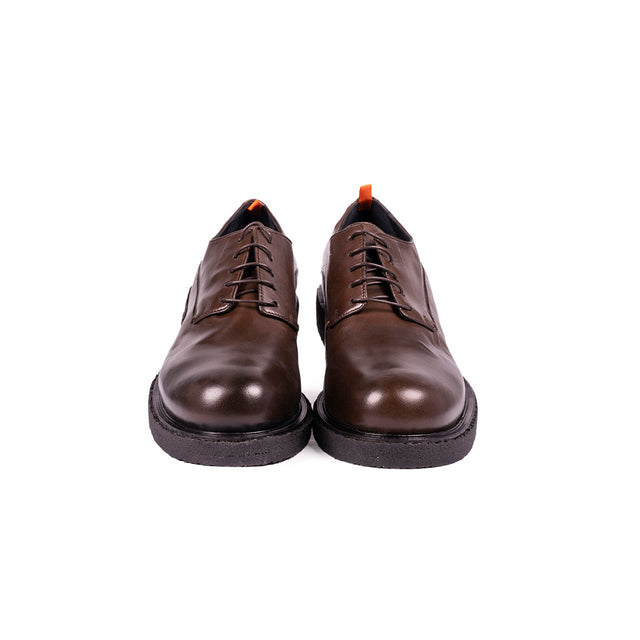 Openclosedshoes - Para Bombè parrot - Marrone scuro