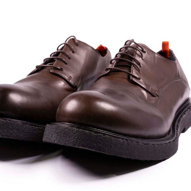 Openclosedshoes - Para Bombè parrot - Marrone scuro
