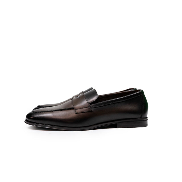 Mocassino Doucal’s Fascetta marrone scuro