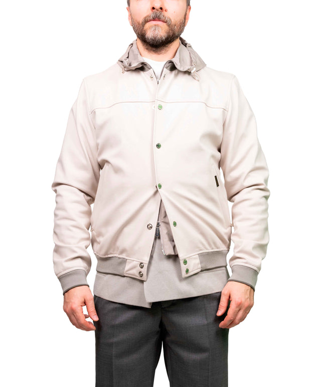 Bomber Darren JK Latte Avorio