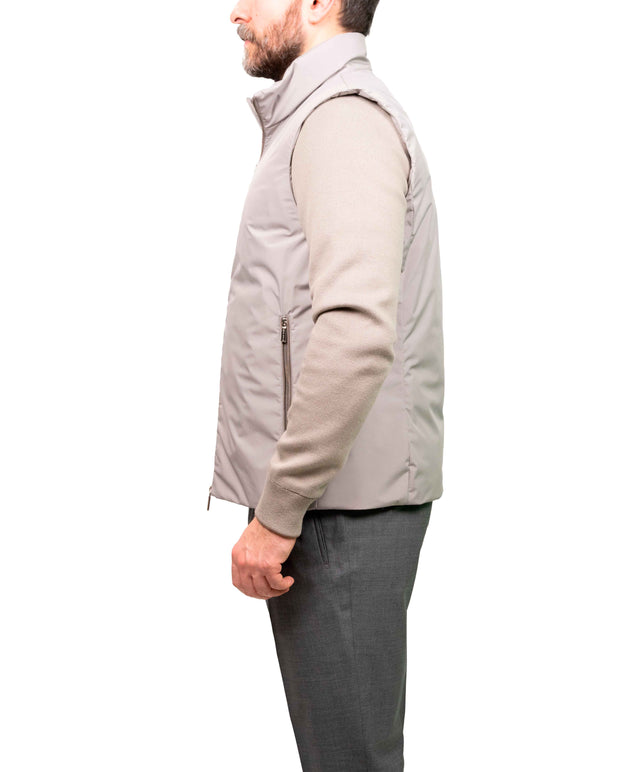 Bomber Moorer Gilet + maniche staccabili ghiaccio marmo