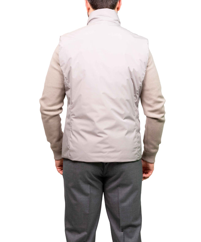 Bomber Moorer Gilet + maniche staccabili ghiaccio marmo