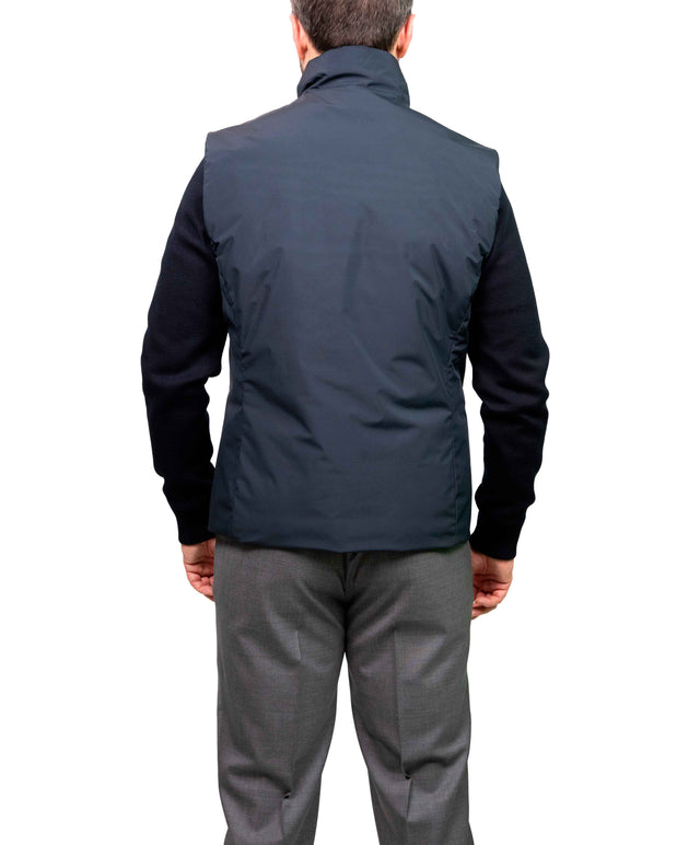 Bomber Morer Gilet + maniche staccabili blu