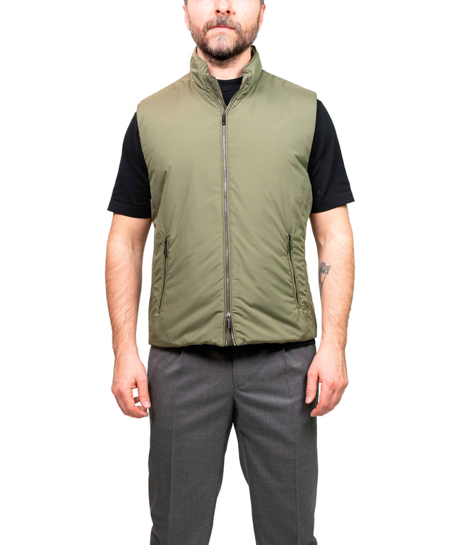 Gilet 100gr sento skt verde militare