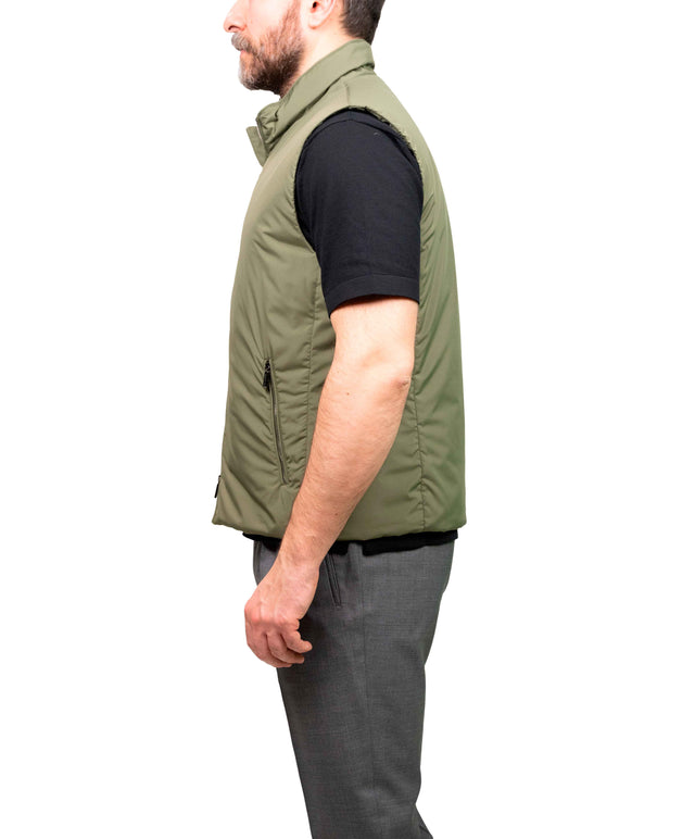 Gilet 100gr sento skt verde militare