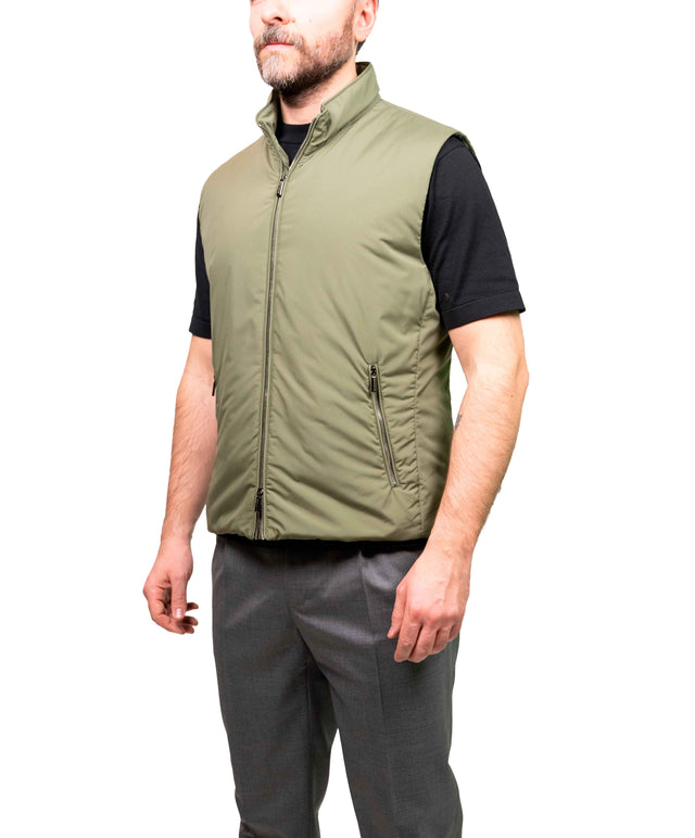 Gilet 100gr sento skt verde militare
