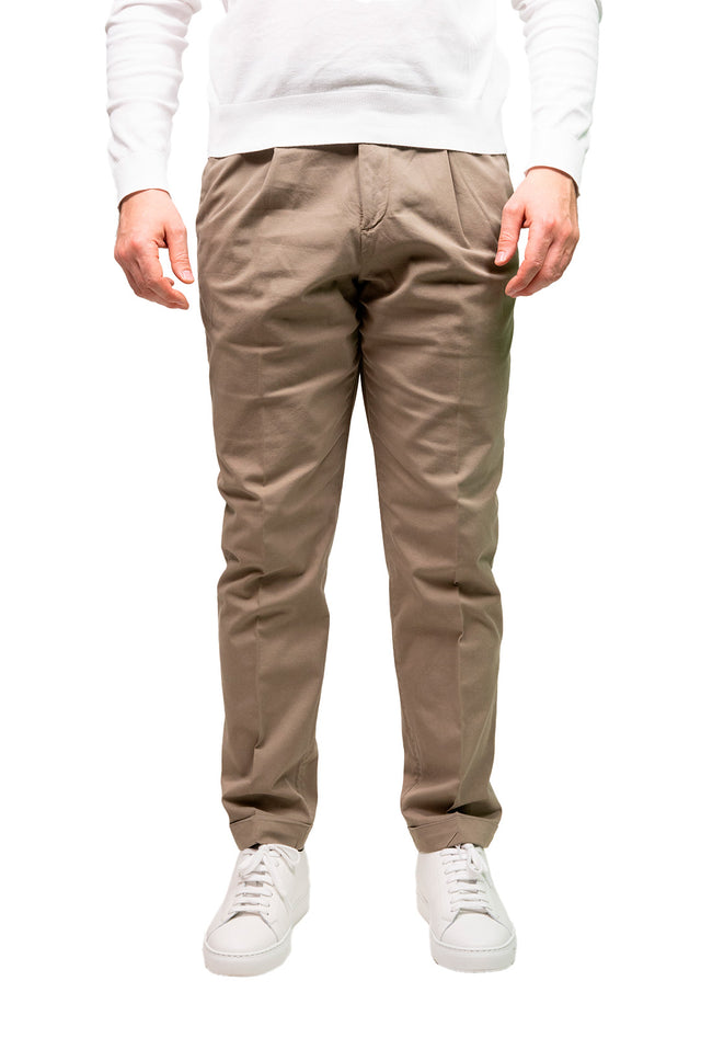 Pantaloni Silk DVR45 Tabacco