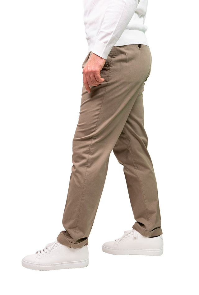Pantaloni Silk DVR45 Tabacco