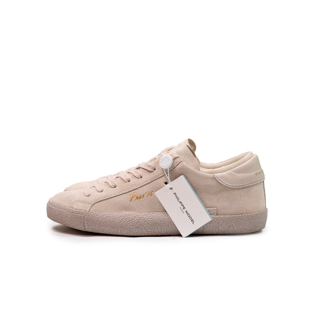 Sneaker Philippe model paris suede sabbia