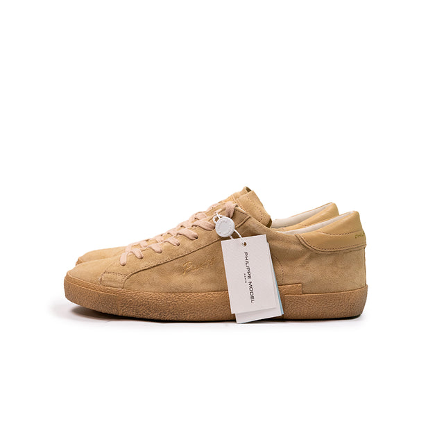 Sneaker Philippe model paris suede beige