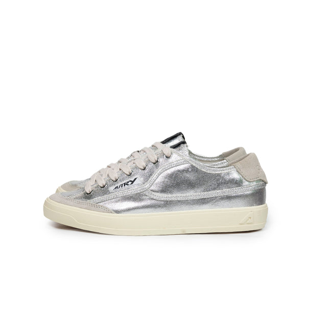 Sneakers Autry Windscape canvas argento silver