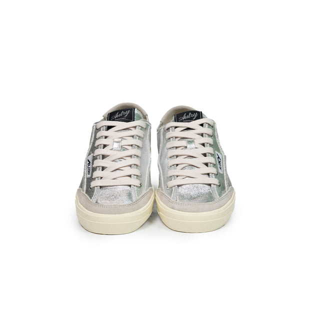 Sneakers Autry Windscape canvas argento silver