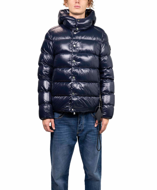 OOSY - Duvetica Piumino blu navy - Lucido