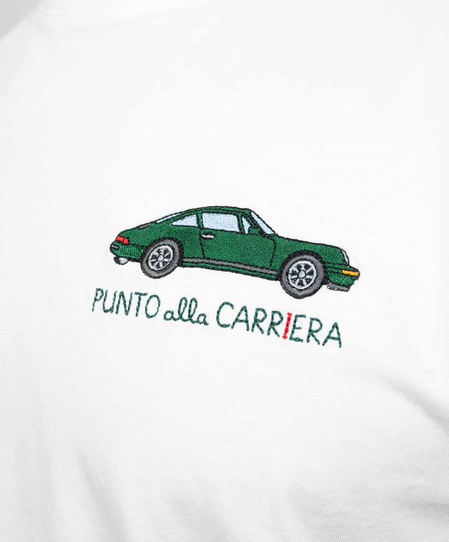 T-shirt “Punto alla carriera” - bianca - MC2 Saint Barth