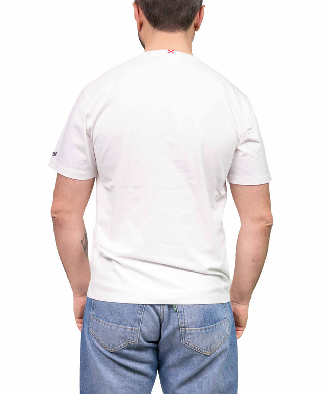 T-shirt ”It’s gin o’clock”- bianca - MC2 Saint Barth