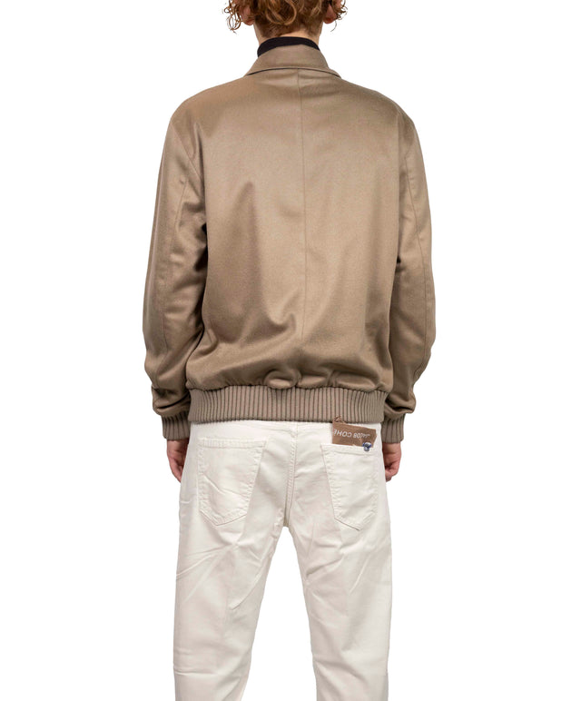 Kired - Giubbino Cashmere reversibile beige