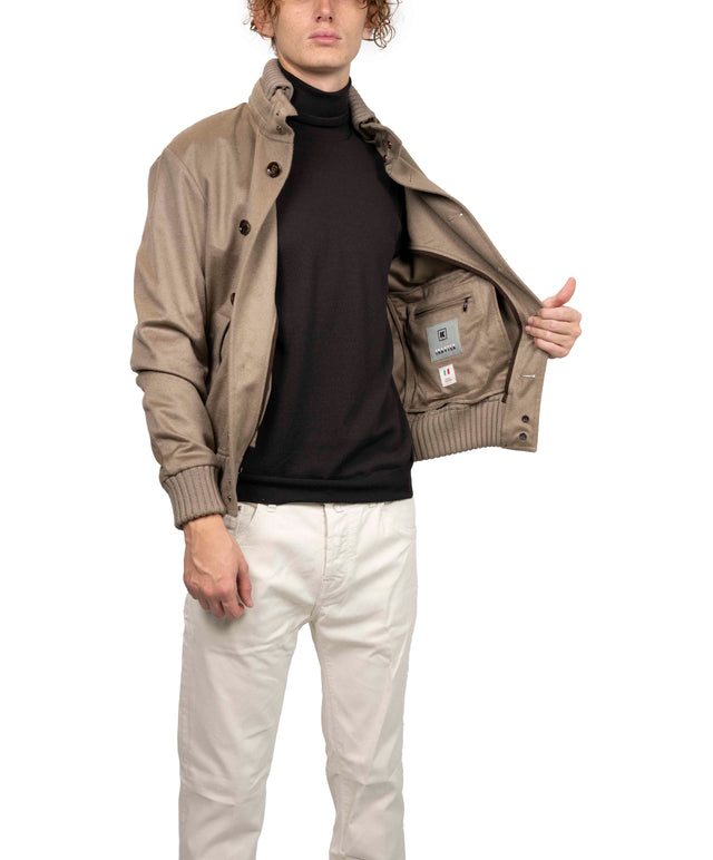 Kired - Bomber beige chiaro