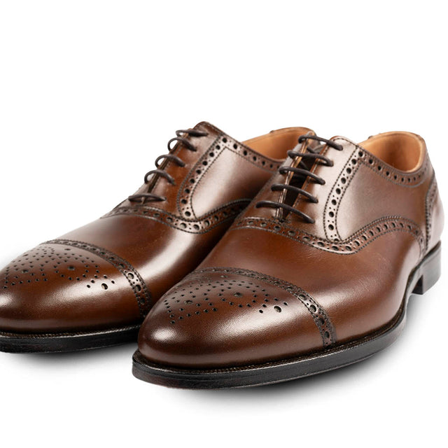 Crockett & Jones - Dark Brown Burnished Calf