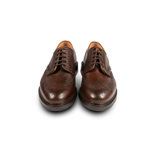 Crockett & Jones - Dark Brown Scotch Grain