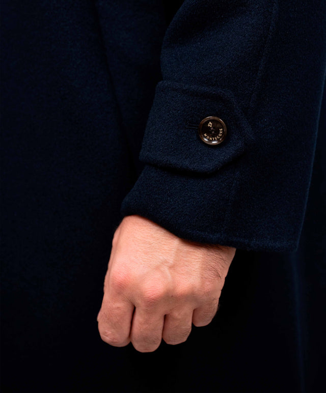 Montecore - Cappotto over cashmere - colore blu