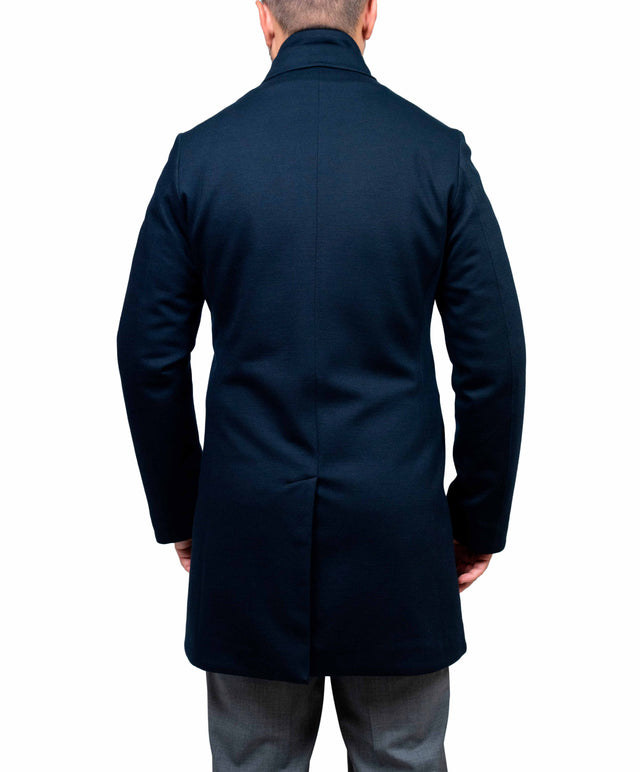 Montecore - doppiopetto in Jersey imbottito colore blu