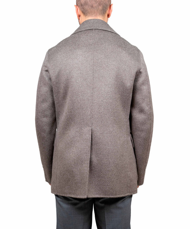 Montecore - caban cashmere colore tabacco