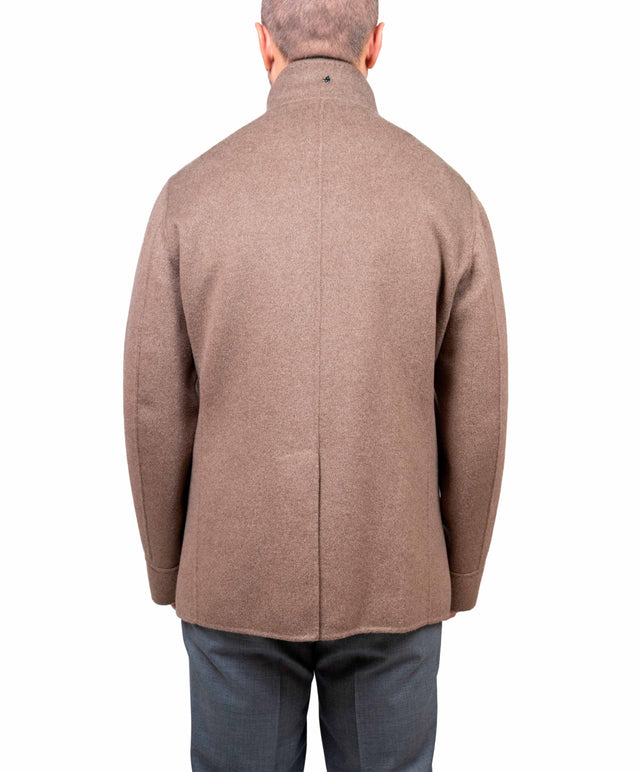 Montecore - peacoat in cashmere colore tabacco