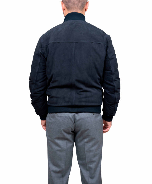 Valstar - Valstarino imbottito camoscio colore blu