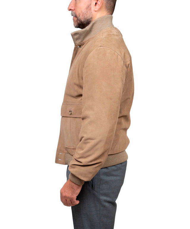 Valstar - Valstarino imbottito camoscio color beige