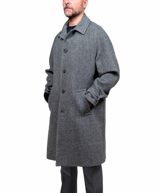 Valstar - cappotto over lana colore grigio medio