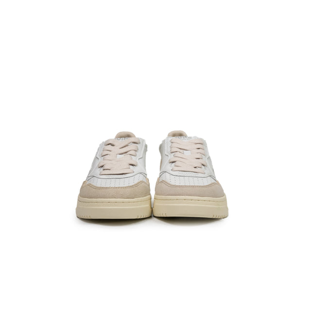 Sneaker Autry - MEDALIST LOW bianche e argento