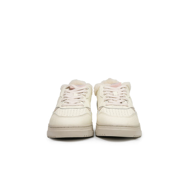 Sneaker Autry - MEDALIST LOW ELEPHANT bianca e rosa
