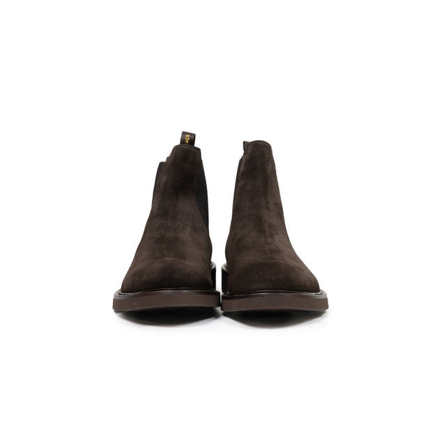 Doucal’s scarpe - Beatles liscio marrone scuro