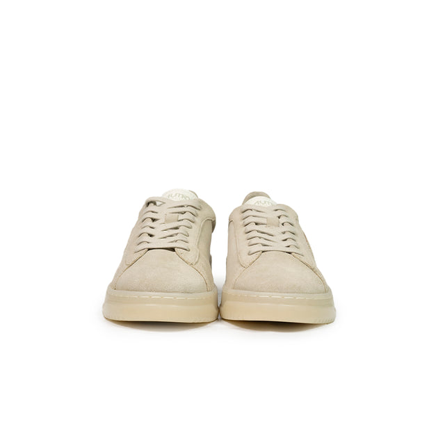Sneaker Autry - Dallas low in pelle e suede latte sand