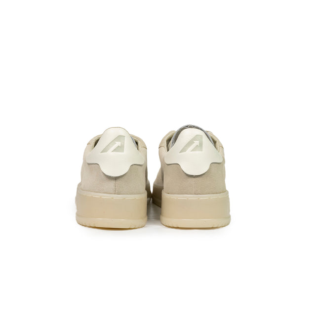 Sneaker Autry - Dallas low in pelle e suede latte sand
