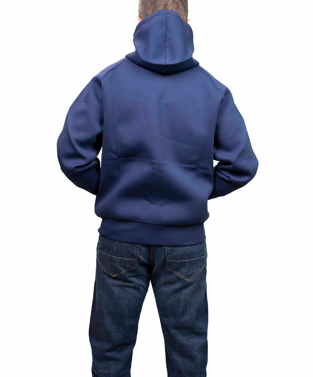 Autry abbigliamento - Felpa unisex blu con cappuccio