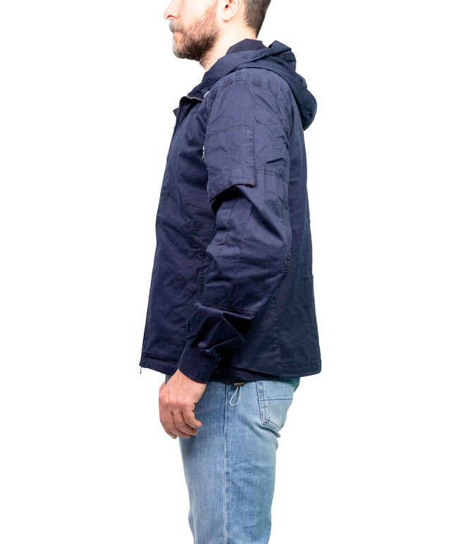 Short Parka Keeling blu dark