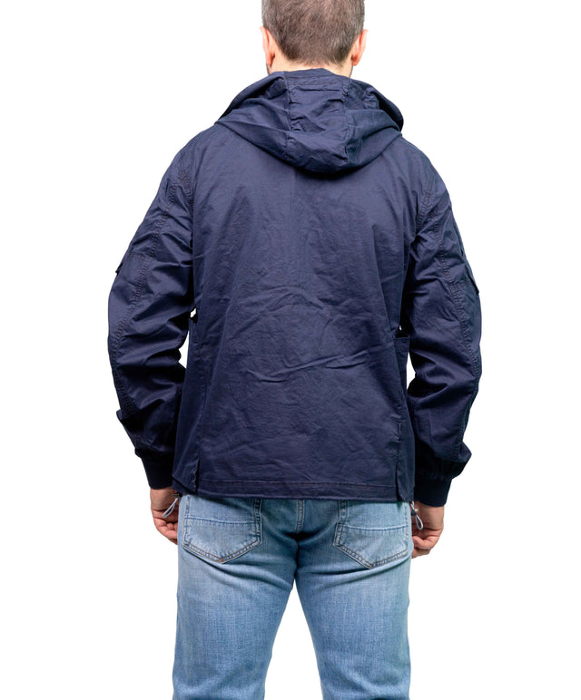 Short Parka Keeling blu dark