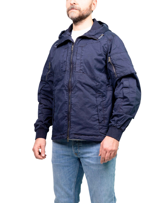 Short Parka Keeling blu dark