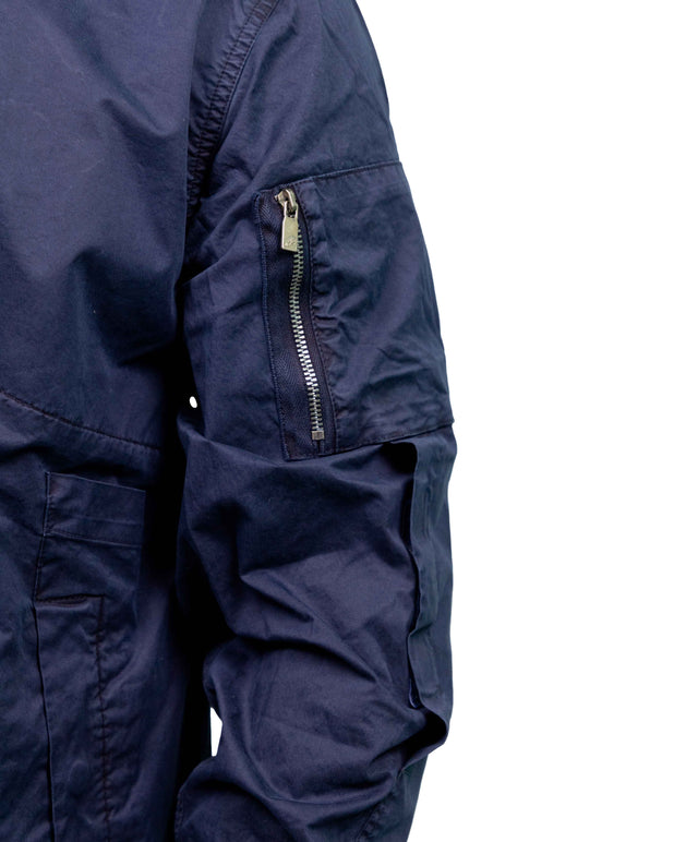 Short Parka Keeling blu dark