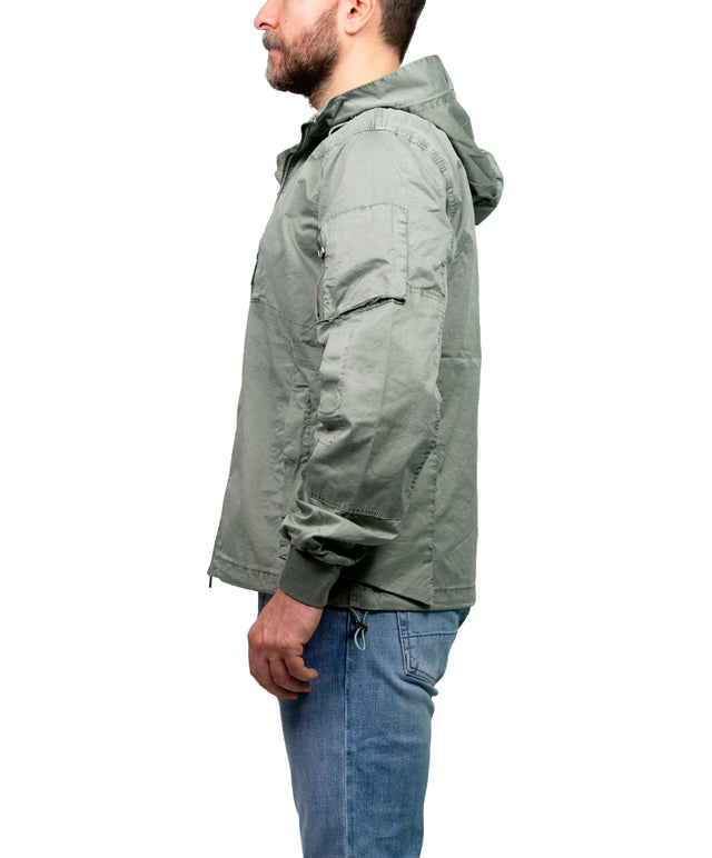 Short Parka Keeling verde militare