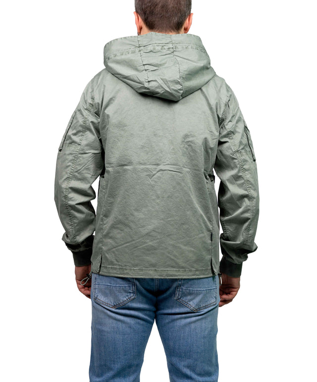 Short Parka Keeling verde militare