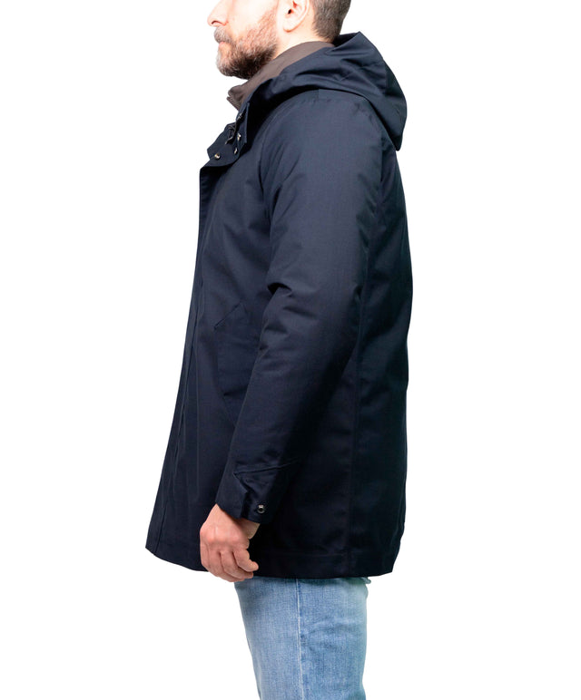 Giacca Parka Longhtech Onthebund blu
