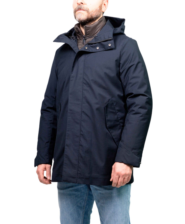 Giacca Parka Longhtech Onthebund blu