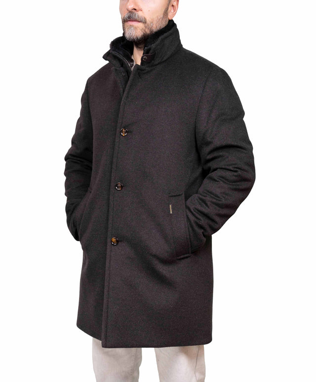 Moorer - BOND- FUR- LE - Marrone scuro