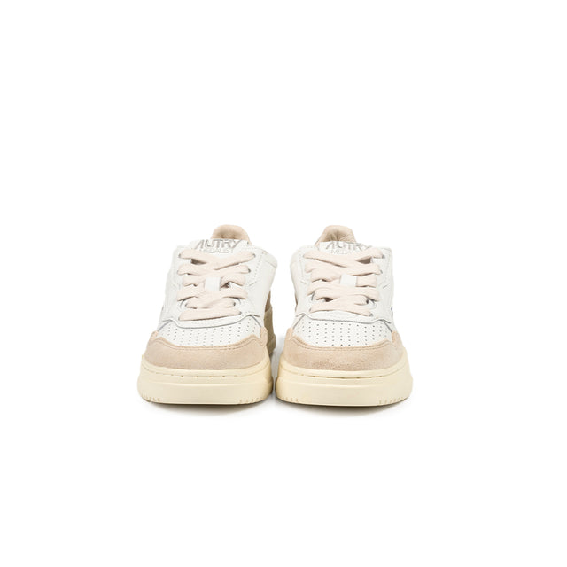 Sneakers Autry - AutryKIDS in pelle e Suede (Bianco, Beige e Nero)