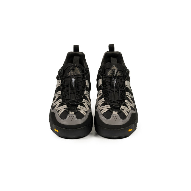 Sneakers Flower Mountain - IWANO 2 UNI - Sneakers in suede e tessuto tecnico - Antracite - Nero